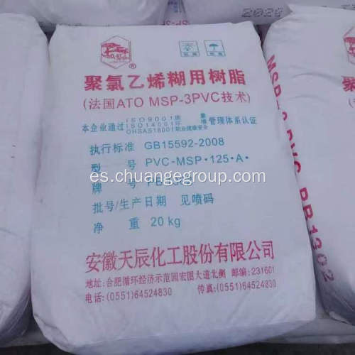 Anhui Tianchen PVC Paste Resina PB1032 PB1156 PB1702